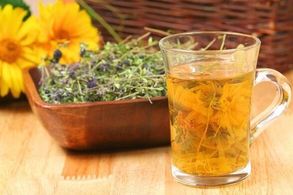 Kräuterdekokatioun fir berechent Prostatitis