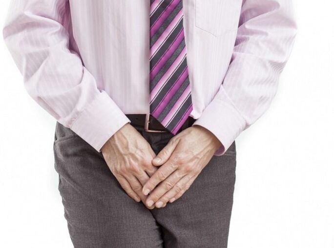 Péng an der Leescht mat Prostatitis